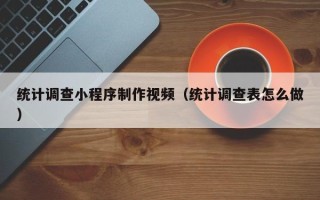 琼中统计调查小程序制作视频（统计调查表怎么做）