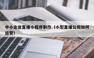 琼中中小企业直播小程序制作（小型直播公司如何运营）